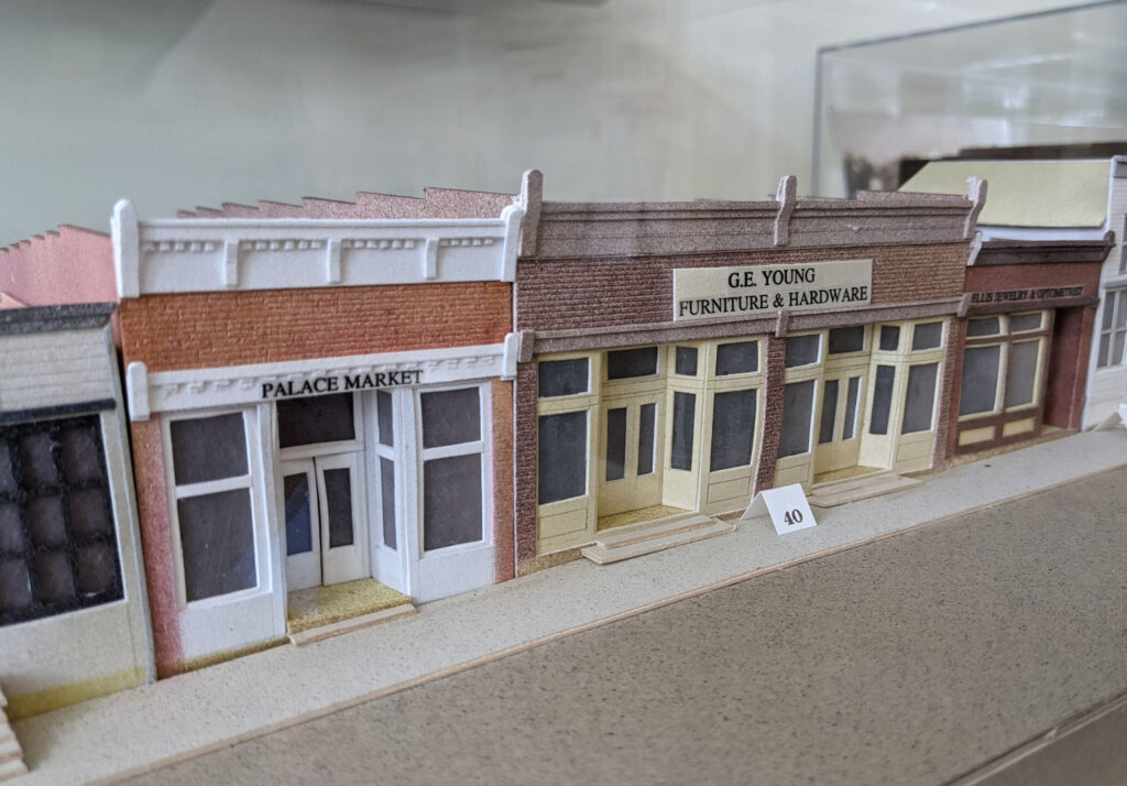 Diorama Historic Downtown Weeping Water
